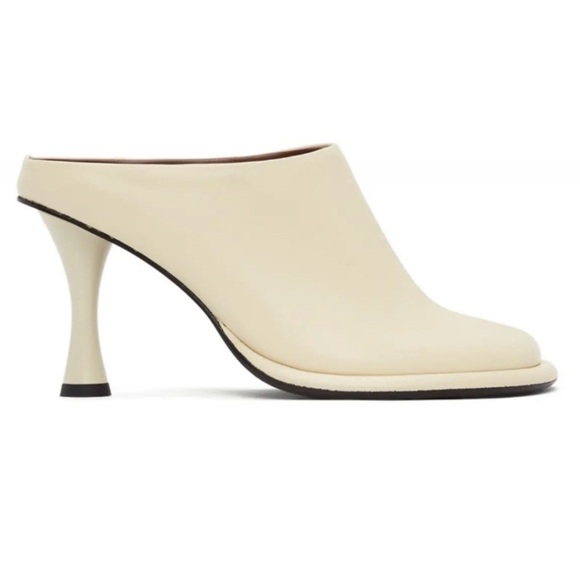 Proenza Schouler Women's Cream Mules - Picture 2 of 6